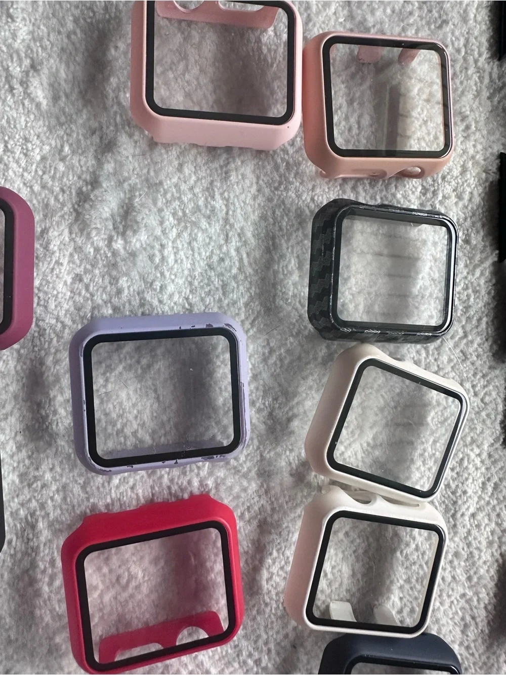 Apple Watch plus 12 Bands and Multicolor Protective Frames